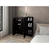 Zapatero Houck Wengue 86.5x91.5cm Horizontal para Nueve Pares y de Tres Niveles - ZAPATEROS | Bylmo