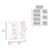 Zapatero Houck Wengue 86.5x91.5cm Horizontal para Nueve Pares y de Tres Niveles - ZAPATEROS | Bylmo