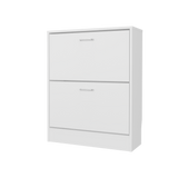 Zapatero Inola Blanco 63x80cm Horizontal para Doce Pares y de Tres Niveles - ZAPATEROS | Bylmo