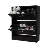 Zapatero Inola Wengue 63x80cm Horizontal para Doce Pares y de Tres Niveles - ZAPATEROS | Bylmo