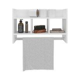 Estanteria para Baño Flotante Blanco 63.6x40cm con Tres Entrepaños - OTROS MUEBLES PARA BANHO | Bylmo