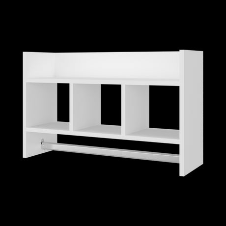 Estanteria para Baño Flotante Blanco 63.6x40cm con Tres Entrepaños - OTROS MUEBLES PARA BANHO | Bylmo