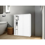 Organizador de Papel Higiénico Meller Blanco 60x74.1cm con Tres Entrepaños - OTROS MUEBLES PARA BANHO | Bylmo