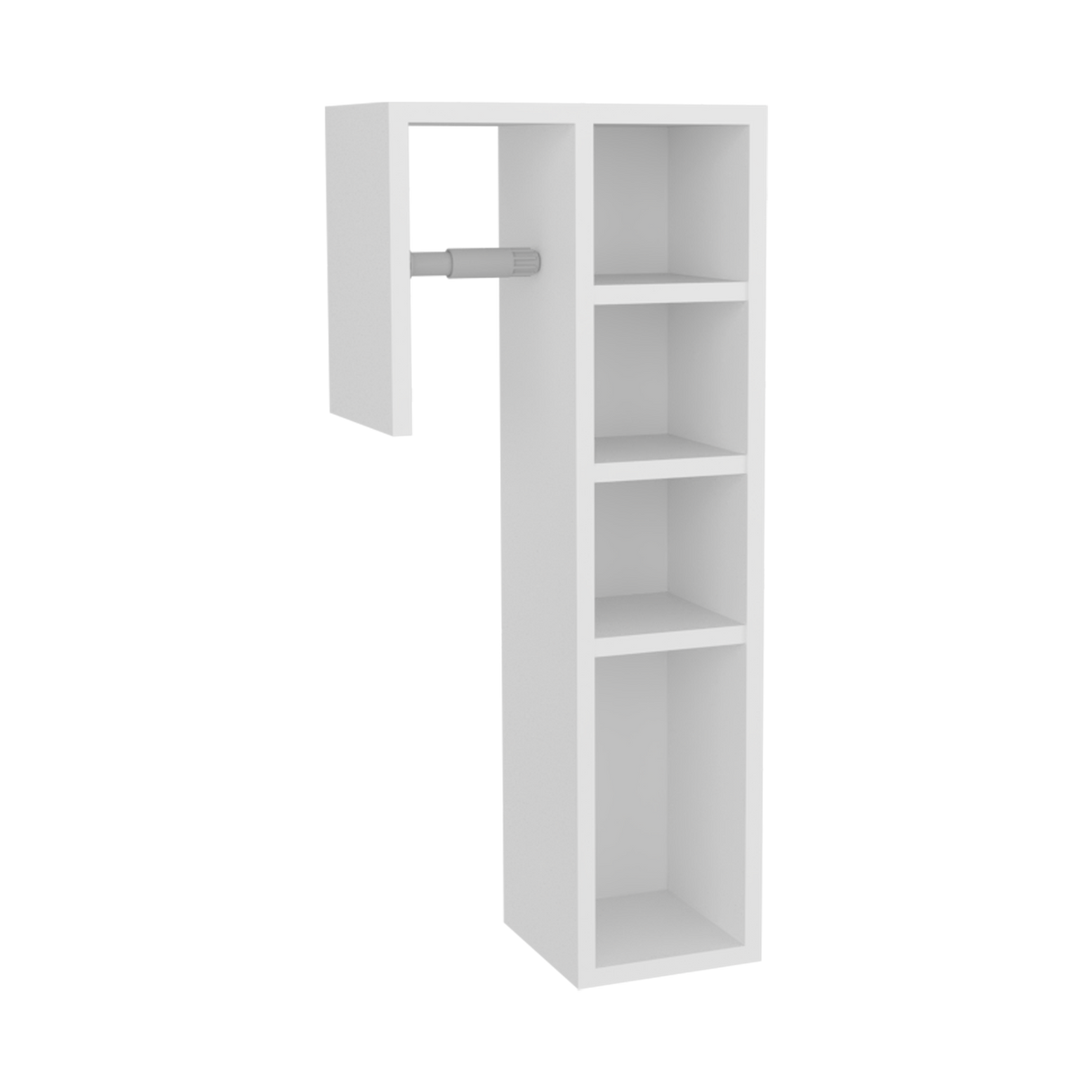 Organizador de Papel Higiénico Toilet Blanco 31.3x70.5cm con Tres Entrepaños - OTROS MUEBLES PARA BANHO | Bylmo