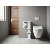 Organizador de Papel Higiénico Toilet Blanco 31.3x70.5cm con Tres Entrepaños - OTROS MUEBLES PARA BANHO | Bylmo