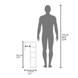 Organizador de Papel Higiénico Toilet Blanco 31.3x70.5cm con Tres Entrepaños - OTROS MUEBLES PARA BANHO | Bylmo