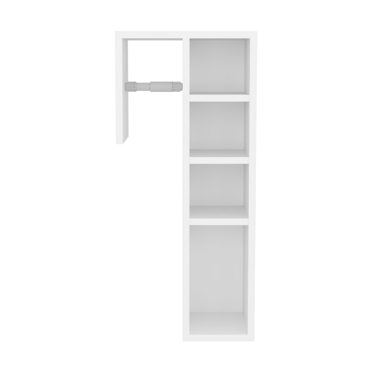 Organizador de Papel Higiénico Toilet Blanco 31.3x70.5cm con Tres Entrepaños - OTROS MUEBLES PARA BANHO | Bylmo