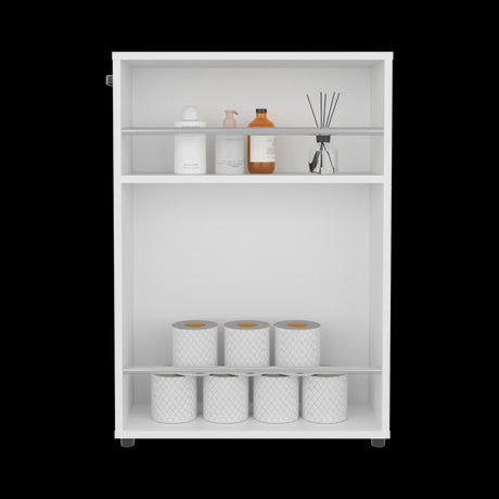 Estanteria para Baño Wiley Blanco 55x80.8cm con Dos Entrepaños - OTROS MUEBLES PARA BANHO | Bylmo