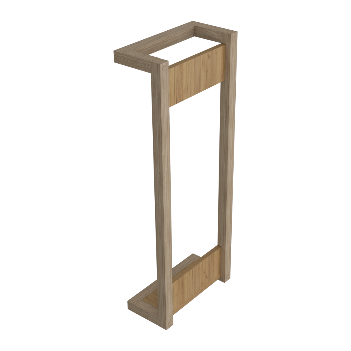 Toallero de Pared Arlington Fresno 31x80cm con Un Entrepaño - OTROS MUEBLES PARA BANHO | Bylmo