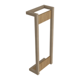 Toallero de Pared Arlington Fresno 31x80cm con Un Entrepaño - OTROS MUEBLES PARA BANHO | Bylmo