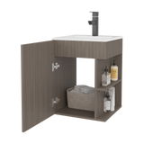 Mueble para Lavamanos Flotante Colton Bardolino 45x60.3cm Individual con Lavamanos - MUEBLES PARA LAVAMANOS | Bylmo