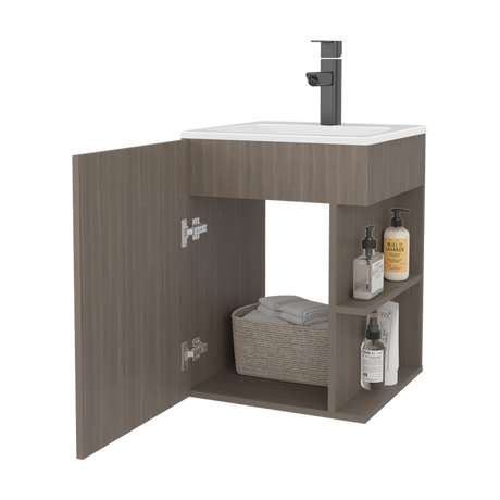 Mueble para Lavamanos Flotante Colton Bardolino 45x60.3cm Individual con Lavamanos - MUEBLES PARA LAVAMANOS | Bylmo