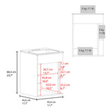 Mueble para Lavamanos Flotante Colton Bardolino 45x60.3cm Individual con Lavamanos - MUEBLES PARA LAVAMANOS | Bylmo