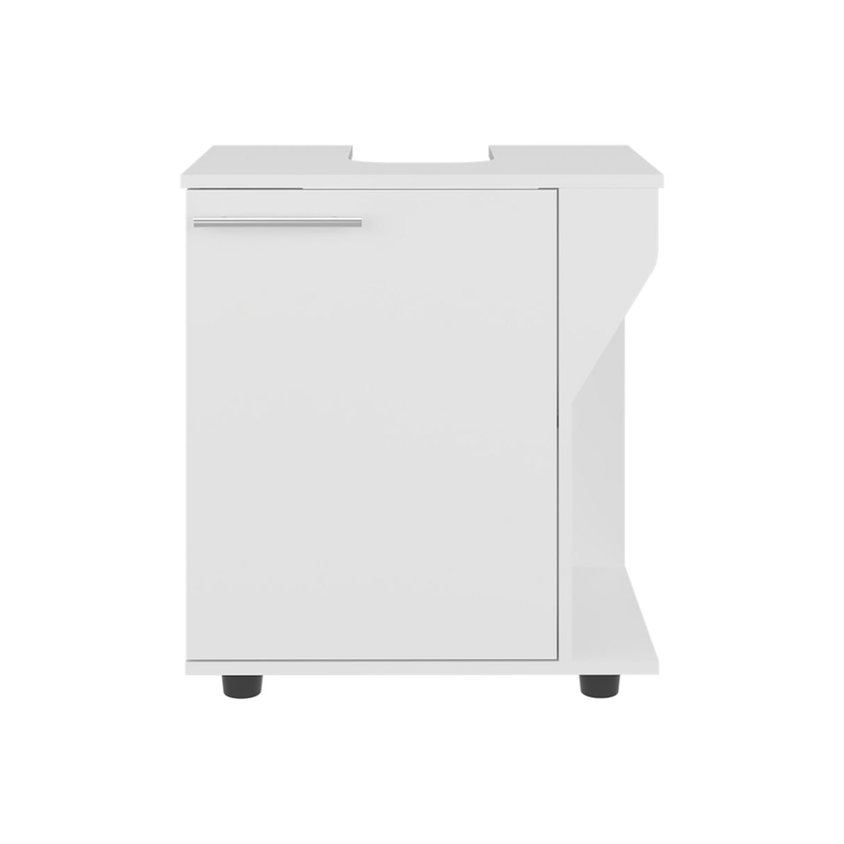 Mueble para Lavamanos Phillips Blanco 56x62.1cm Individual sin Lavamanos - MUEBLES PARA LAVAMANOS | Bylmo
