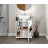 Mueble para Lavamanos Phillips Blanco 56x62.1cm Individual sin Lavamanos - MUEBLES PARA LAVAMANOS | Bylmo