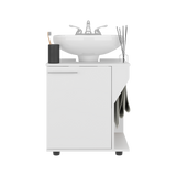 Mueble para Lavamanos Phillips Blanco 56x62.1cm Individual sin Lavamanos - MUEBLES PARA LAVAMANOS | Bylmo