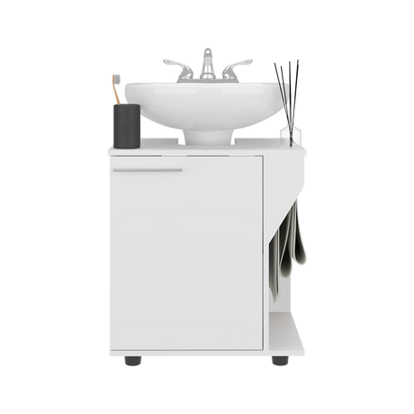 Mueble para Lavamanos Phillips Blanco 56x62.1cm Individual sin Lavamanos - MUEBLES PARA LAVAMANOS | Bylmo