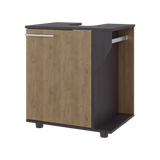 Mueble para Lavamanos Phillips Wengue y Fresno Europeo 56x62.1cm Individual sin Lavamanos - MUEBLES PARA LAVAMANOS | Bylmo