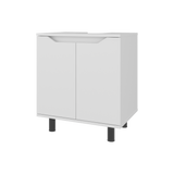Mueble para Lavamanos Marlo Blanco 55x63cm Individual sin Lavamanos - MUEBLES PARA LAVAMANOS | Bylmo