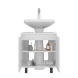 Mueble para Lavamanos Marlo Blanco 55x63cm Individual sin Lavamanos - MUEBLES PARA LAVAMANOS | Bylmo