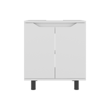 Mueble para Lavamanos Marlo Blanco 55x63cm Individual sin Lavamanos - MUEBLES PARA LAVAMANOS | Bylmo