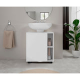 Mueble para Lavamanos Pascuale Blanco 55x62cm Individual sin Lavamanos - MUEBLES PARA LAVAMANOS | Bylmo