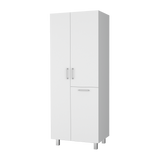 Armario de Aseo Iris Blanco 68.1x180cm Con Tres Puertas - MUEBLES DE ASEO Y ROPAS | Bylmo