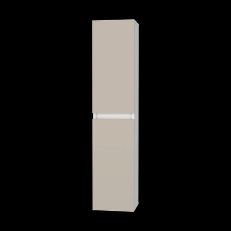 Armario de Aseo Capri y Blanco 25x110cm Con Dos Puertas - MUEBLES DE ASEO Y ROPAS | Bylmo