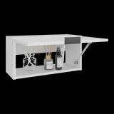 Armario de Aseo Elsah Blanco 50.7x25.1cm Con Una Puerta - MUEBLES DE ASEO Y ROPAS | Bylmo