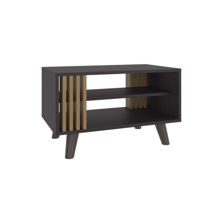 Mesa de Centro Shawnee Wengue Fresno 66.3x40cm Rectangular con Patas - MESAS DE CENTRO | Bylmo