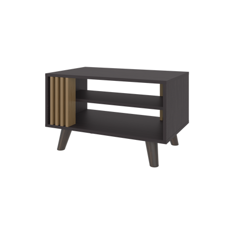 Mesa de Centro Shawnee Wengue Fresno 66.3x40cm Rectangular con Patas - MESAS DE CENTRO | Bylmo