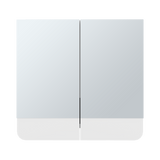 Gabinete de Baño Luv Blanco 45x43cm Rectangular con Espejo y con Dos Puertas - GABINETES DE BANHO | Bylmo