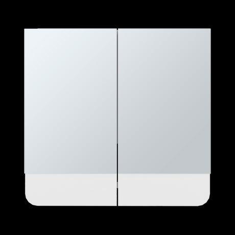 Gabinete de Baño Luv Blanco 45x43cm Rectangular con Espejo y con Dos Puertas - GABINETES DE BANHO | Bylmo