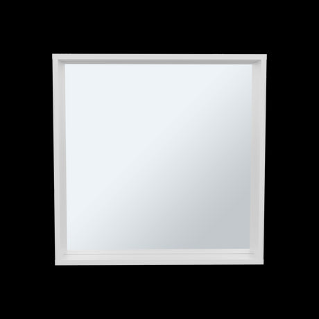 Gabinete de Baño Dakota Blanco 60x60cm Rectangular con Espejo y con Una Puerta - GABINETES DE BANHO | Bylmo