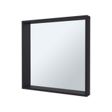 Gabinete de Baño Dakota Wengue 60x60cm Rectangular con Espejo y sin Puertas - GABINETES DE BANHO | Bylmo