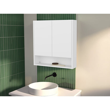 Gabinete de Baño Blanco 63.1x65.6cm Rectangular con Dos Puertas - GABINETES DE BANHO | Bylmo