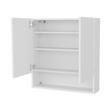 Gabinete de Baño Blanco 63.1x65.6cm Rectangular con Dos Puertas - GABINETES DE BANHO | Bylmo