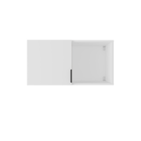 Gabinete de Baño Kaser Blanco 34.7x66.6cm Rectangular con Una Puerta - GABINETES DE BANHO | Bylmo