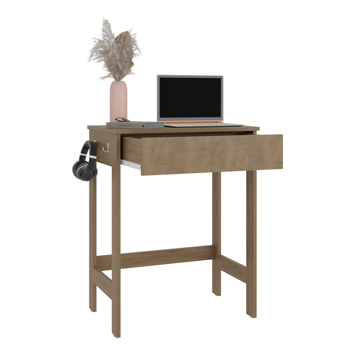 Escritorio Hills Fresno Europeo 60x77cm con Un Cajón - ESCRITORIOS | Bylmo