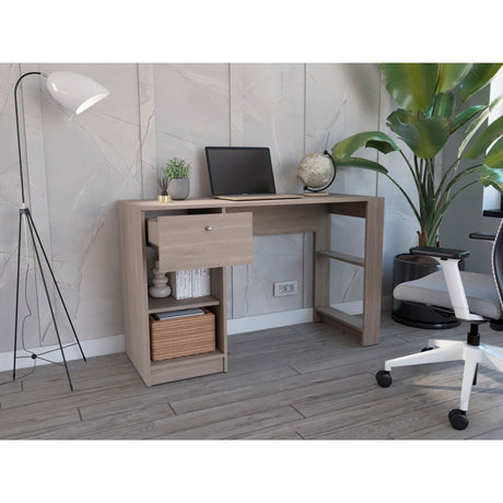 Escritorio Home Bardolino 120.2x75.3cm con Un Cajón y con Organizador de Libros - ESCRITORIOS | Bylmo