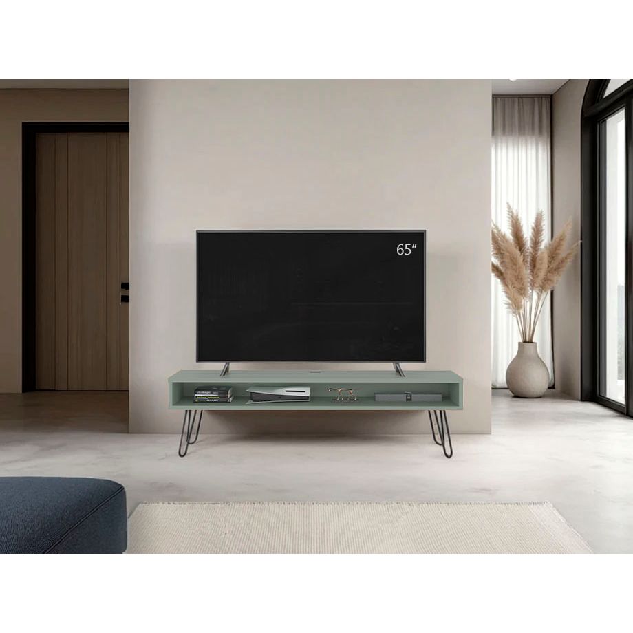 Rack de TV Luft Agave 180x49.5cm para TV Hasta 75" Pulgadas con Un Compartimiento - MUEBLES DE TV | Bylmo