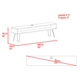 Rack de TV Luft Agave 180x49.5cm para TV Hasta 75" Pulgadas con Un Compartimiento - MUEBLES DE TV | Bylmo