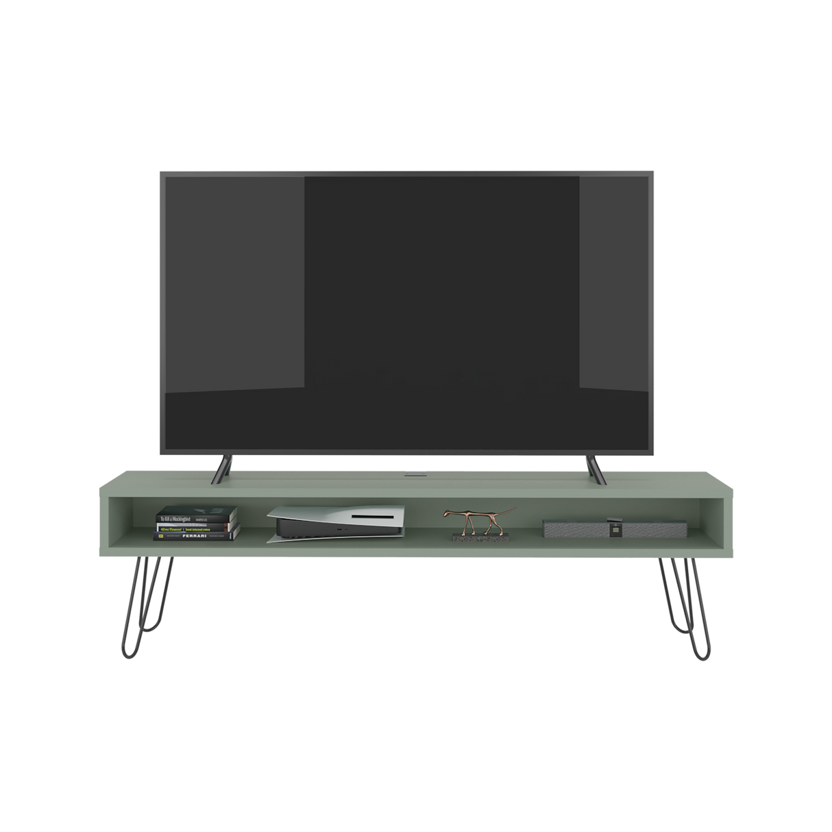 Rack de TV Luft Agave 180x49.5cm para TV Hasta 75" Pulgadas con Un Compartimiento - MUEBLES DE TV | Bylmo