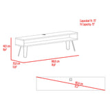 Rack de TV Luft Miel 180x49.5cm para TV Hasta 75" Pulgadas con Un Compartimiento - MUEBLES DE TV | Bylmo
