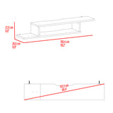 Repisa para TV Dili Olivo 150.2x22.9cm para TV Hasta 55" Pulgadas con Un Compartimiento - MUEBLES DE TV | Bylmo