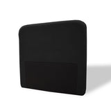 Cabecero de Piso Comfort Negro 160x125cm Abullonado para Cama Queen - CABECEROS | Bylmo