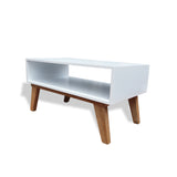 Mesa de Centro Porto Marron Claro 70x37cm Cuadrado - MESAS DE CENTRO | Bylmo