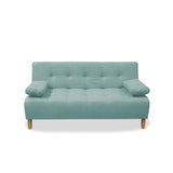 Sofacama Egli Menta 180x94cm de Tres Puestos Reclinable Antifluido y sin Apoya Brazos - SOFAS Y POLTRONAS | Bylmo