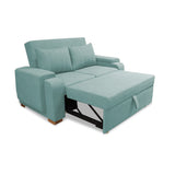 Sofacama Hartmann Menta 180x94cm de Dos Puestos Reclinable Antifluido y con Apoya Brazos - SOFAS Y POLTRONAS | Bylmo