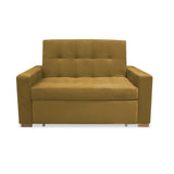 Sofacama Atalanta Camel 150x94cm de Dos Puestos Reclinable Antifluido y sin Apoya Brazos - SOFAS Y POLTRONAS | Bylmo